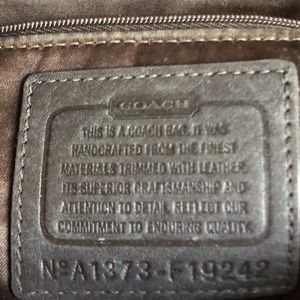 Authentic Coach purse